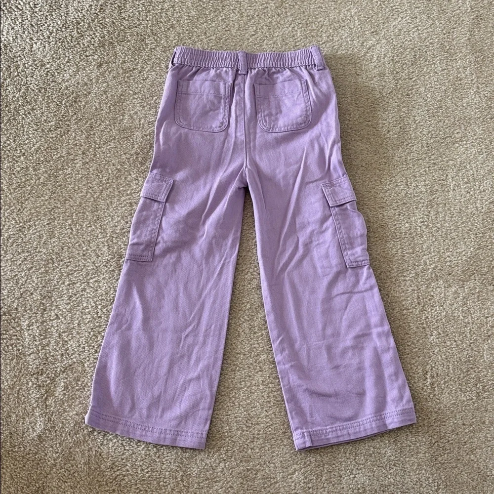 Old Navy Lavender Cargo Pants Size 6-7